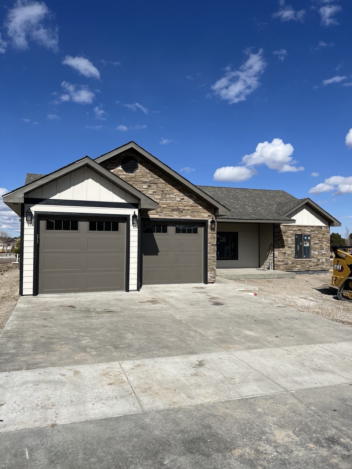 Completed two-story custom home in Great Falls, Montana